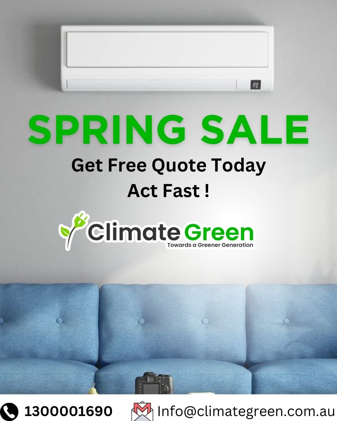 SPRING SALE – AIR CONDITIONING INSTALLATION