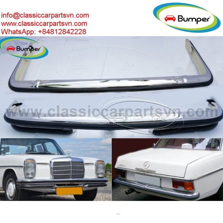 Mercedes Benz W114/115 coupe bumper with front upper