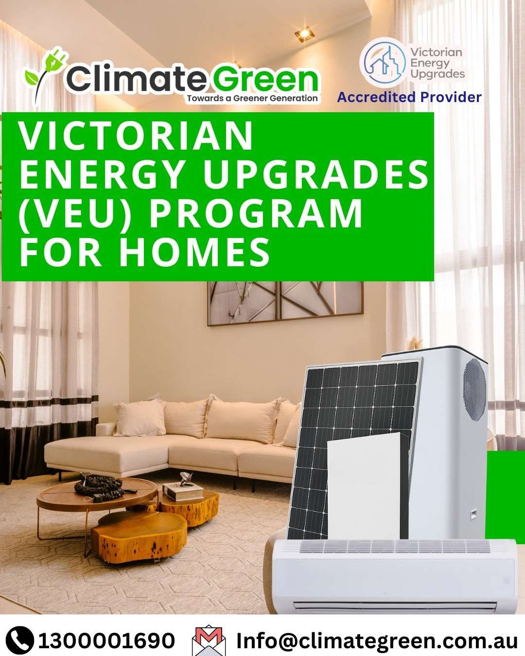 Victorian Energy Upgrades (VEU) Program for Homes
