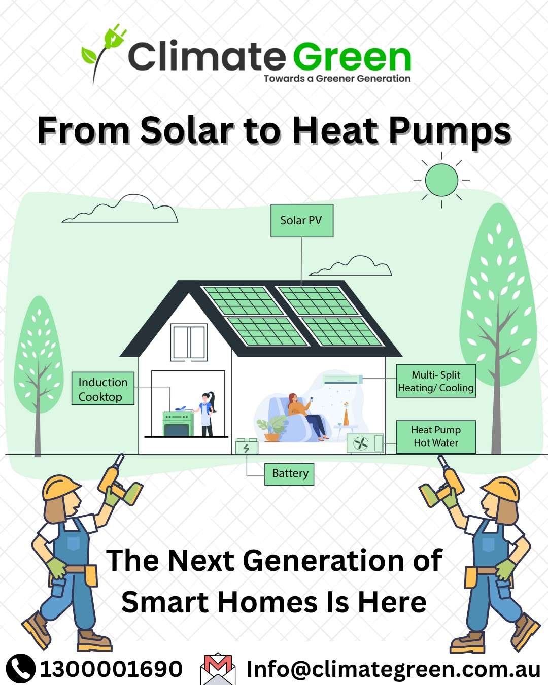 Go Fully Electric with Climate Green!