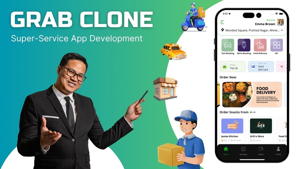 Buy Ready-made Grab Clone App Script