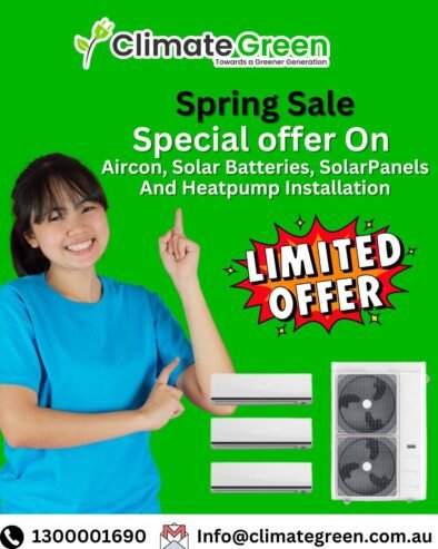 Spring Sale – Limited Time Offer