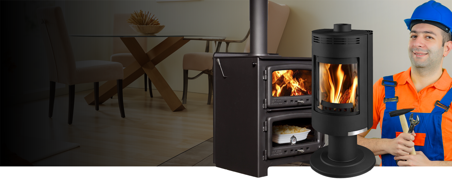 Freestanding Wood Fireplaces – Supply & Install