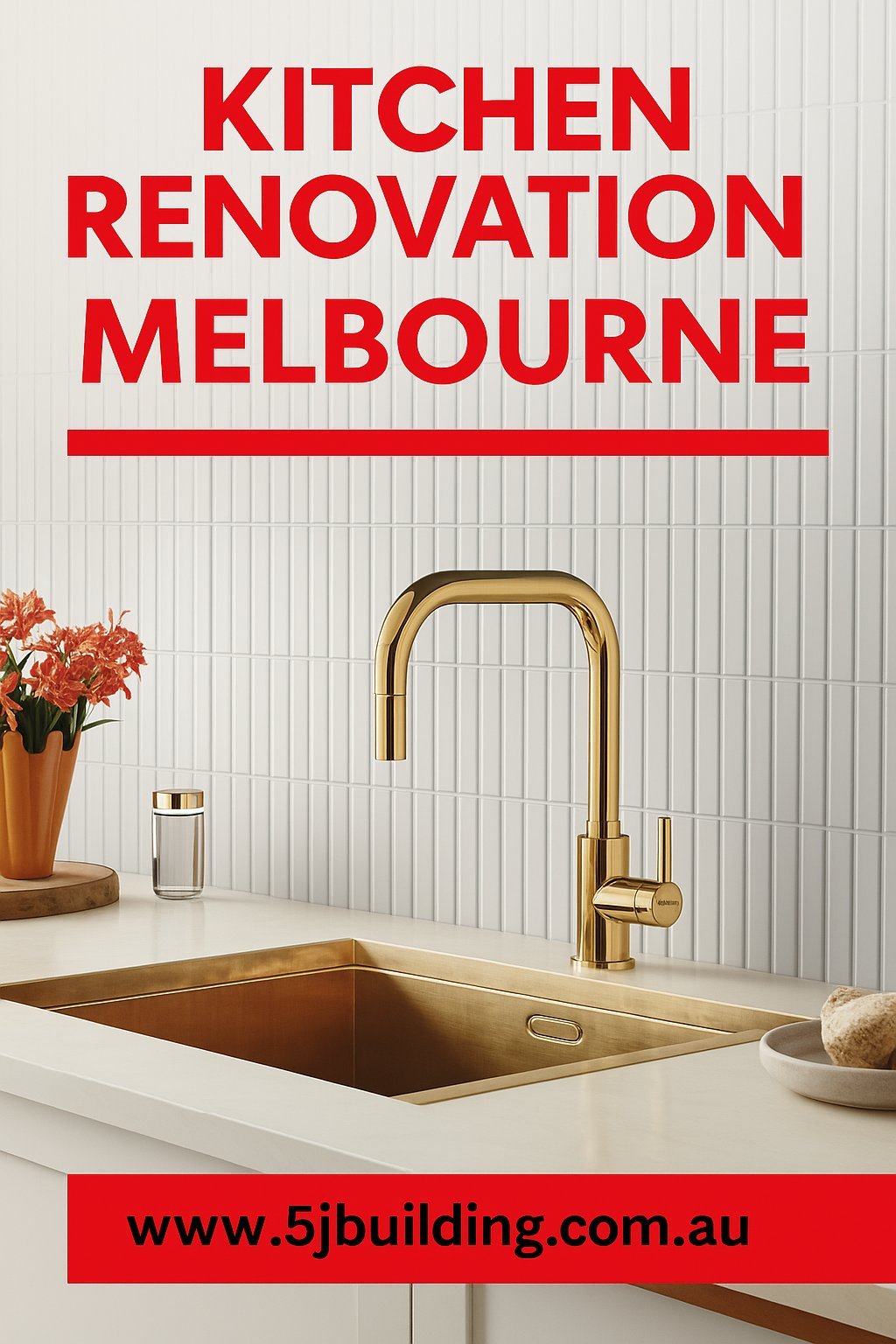 Modern Kitchen Renovation Melbourne Stylish and Functional Upgrade by 5J Building AU