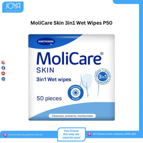 MoliCare Skin 3in1 Wet Wipes – Joya Medical Supplies