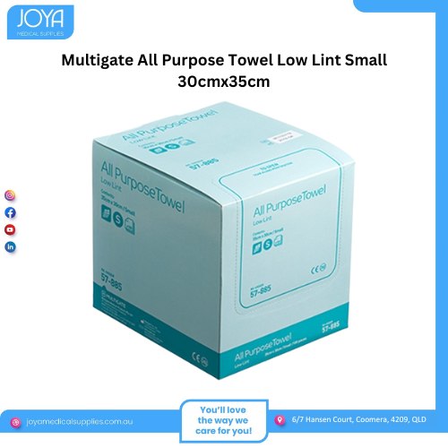 Multigate All Purpose Towel Low Lint Small 30cmx35cm – Joya Mediccal Supplies