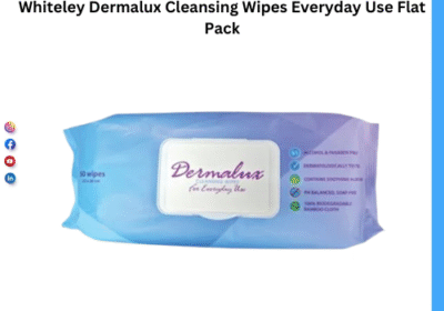 Whiteley-Dermalux-Cleansing-Wipes-Everyday-Use-Flat-Pack-Joya-Medical-Supplies