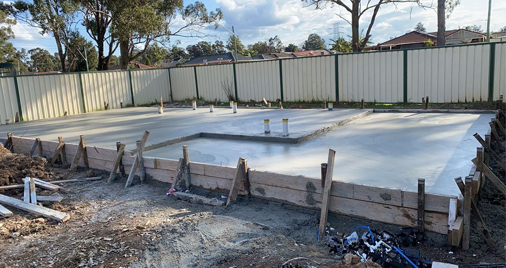 Concrete House Slabs Construction and Installation in Sydney | Falcon Concrete Services