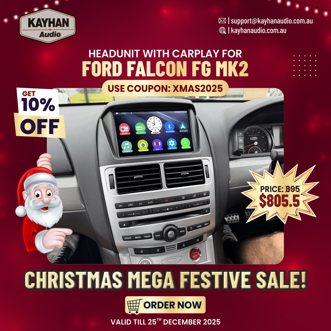 🎄 Christmas Mega Deal – Smart Head Unit for Falcon FG MK2
