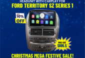 Headunit With Carplay for Ford Territory SZ Series 1