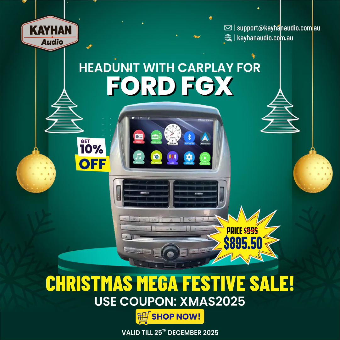 Headunit with carplay for Ford FGX