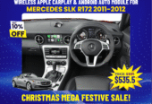Wireless Apple CarPlay & Android Auto Module For Mercedes SLK R172 2011-2012