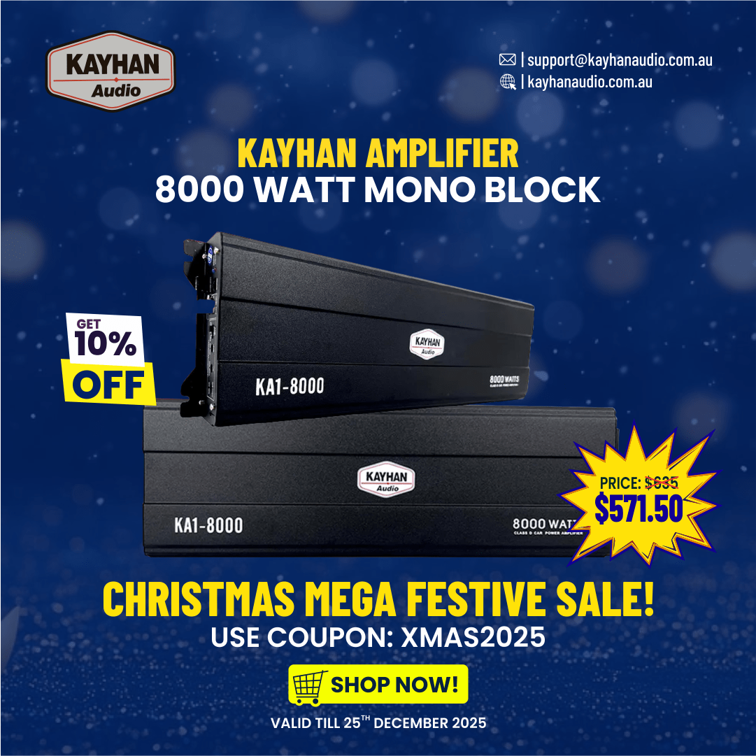 Kayhan Amplifier 8000 Watt Mono Block