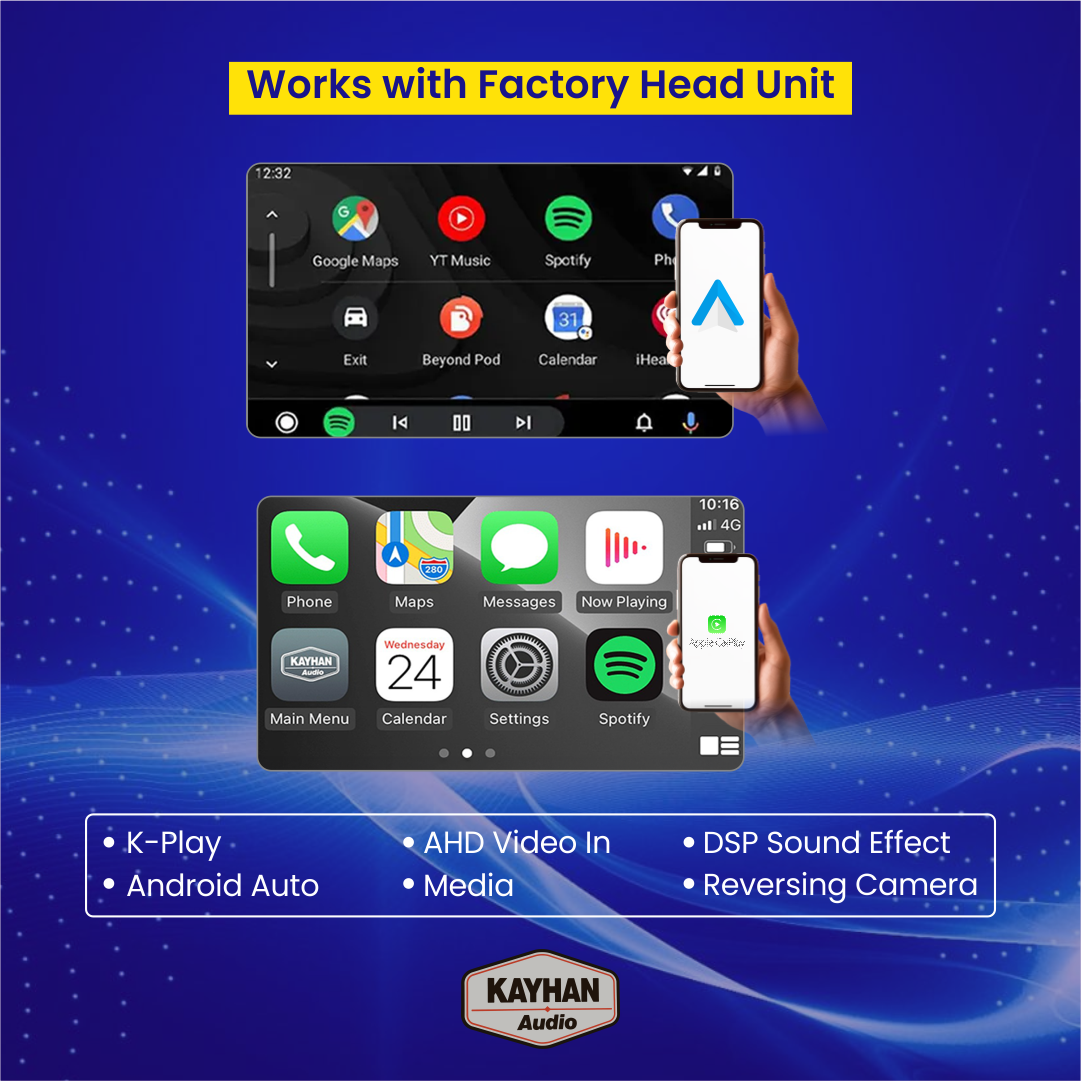 Wireless Apple CarPlay & Android Auto Module For Mercedes SLK R172 2011-2012