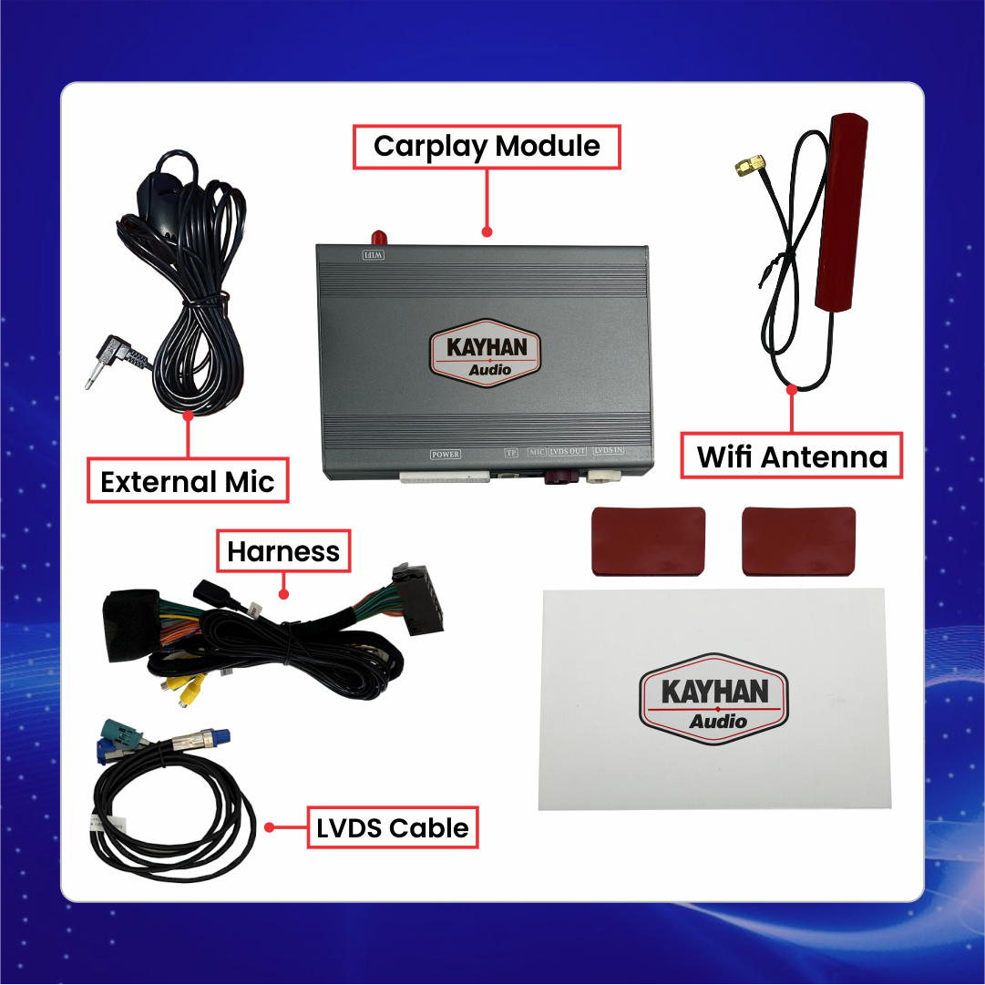 Wireless Apple CarPlay & Android Auto Module For Mercedes SLK R172 2011-2012