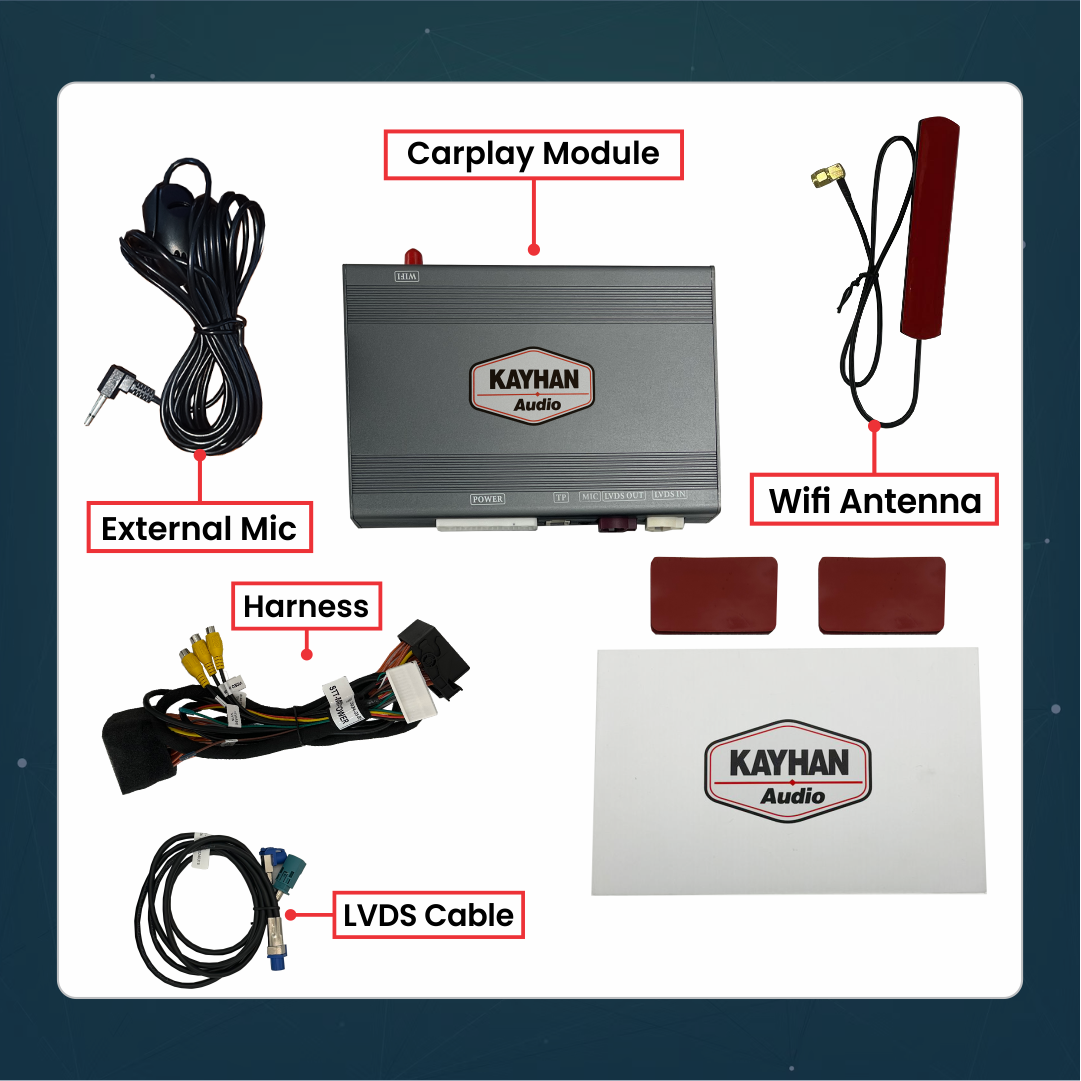 Wireless Apple CarPlay & Android Auto Module For Bentley Bentayga 2016-2019