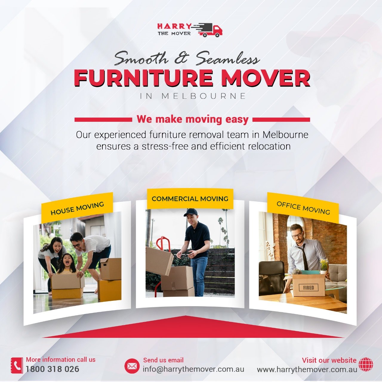 A better deal from Melbourne furniture removalists — 30% Off today