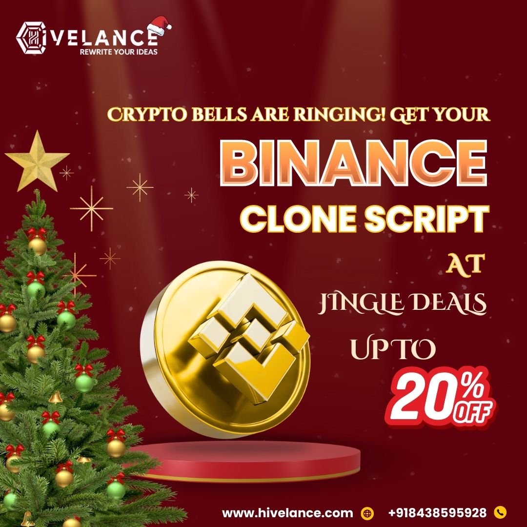Binance Clone Script: Go Live Before 2026! Grab 20% OFF This Christmas!
