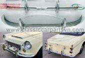 Datsun Roadster Fairlady bumpers with over rider