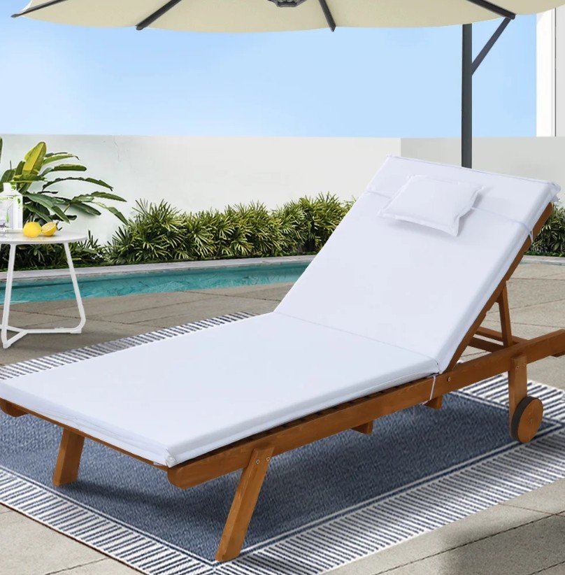Relax in Style with Gardeon Sun Lounge Wooden Lounger Day Bed