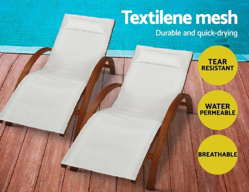 Relax in Style with Gardeon Sun Lounge Outdoor Timber Armchair