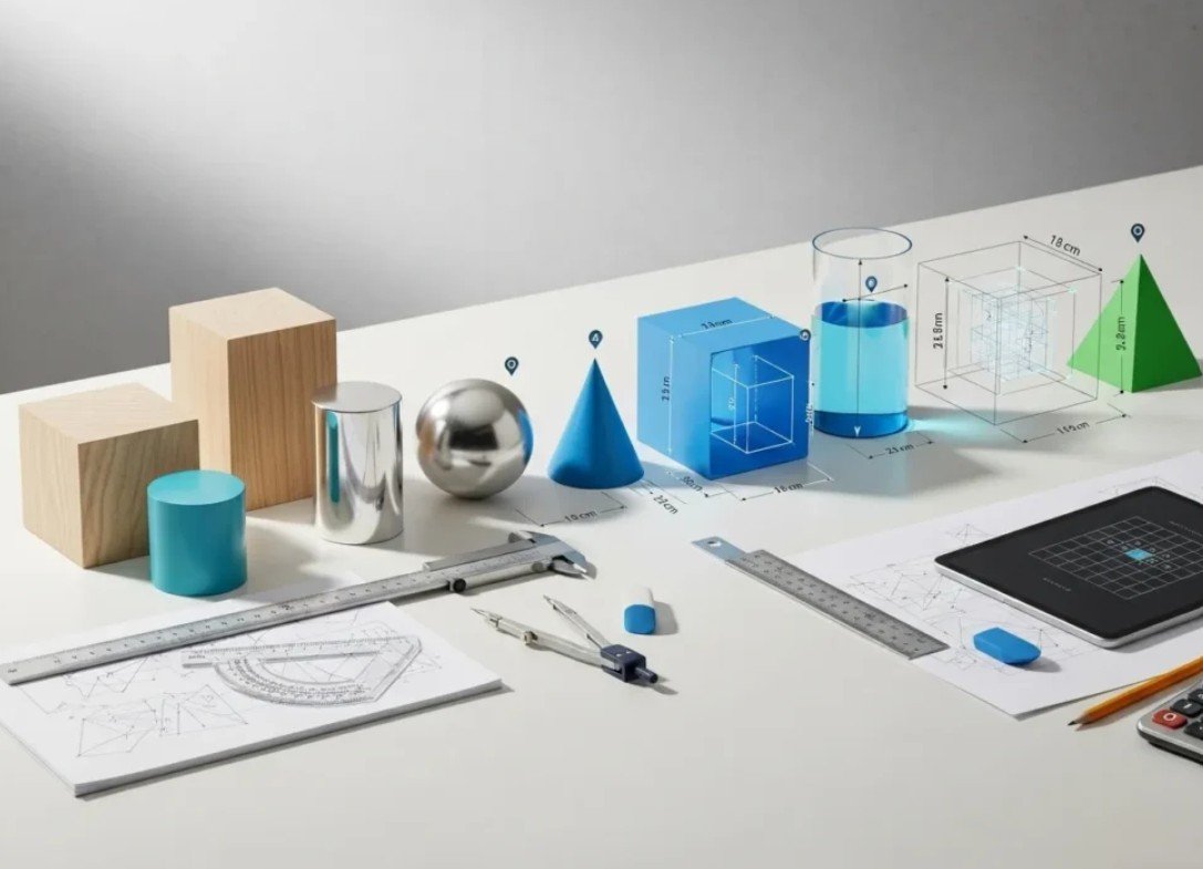 Advanced Geometric Shape Volume Calculator for Students, Engineers & Professionals