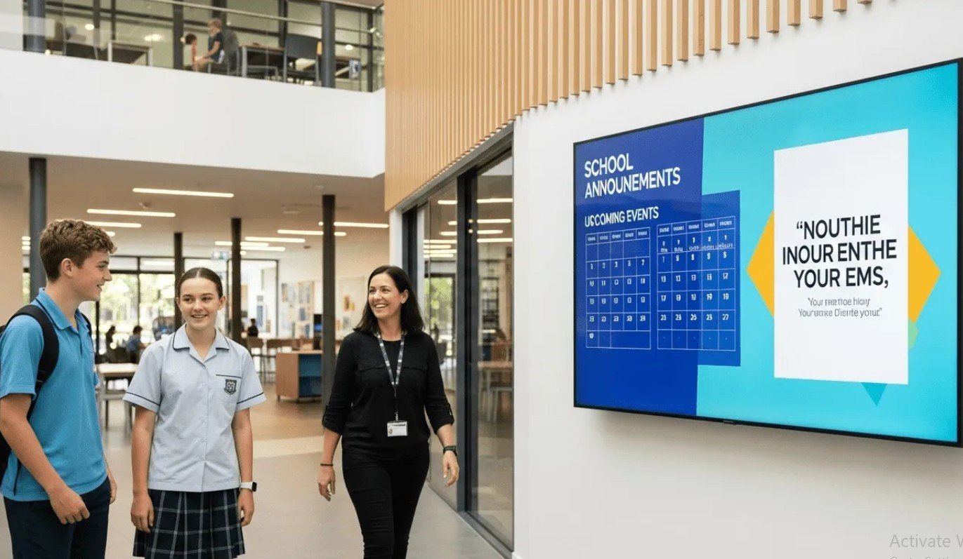 Transform School Communication with Digital Signs Today