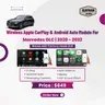 Wireless Apple CarPlay & Android Auto Module For Mercedes GLC 2020-2022