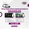 Wireless Apple CarPlay & Android Auto Module for Audi A4 2010–2016