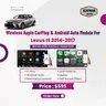Wireless Apple CarPlay & Android Auto Module for Lexus IS (2014–2017)