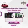 Wireless Apple CarPlay & Android Auto Module for Volvo S60 2015–2019