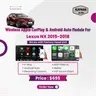Wireless Apple CarPlay & Android Auto Module for Lexus NX (2015–2018)