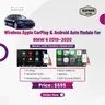 Wireless Apple CarPlay & Android Auto Module For BMW 6 2018-2020