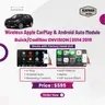 Wireless Apple CarPlay & Android Auto Module for Cadillac ENVISION 2014-2019