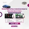Wireless Apple CarPlay & Android Auto Module for Mercedes-Benz C-Class