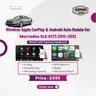 Wireless Apple CarPlay & Android Auto Module For Mercedes SLK R172 2011-2012