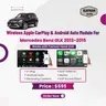 Wireless Apple CarPlay & Android Auto Module – Mercedes GLK (2013–2015)