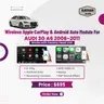 Wireless Apple CarPlay & Android Auto Module For Audi A6 2012-2015