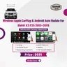 Wireless Apple CarPlay & Android Auto Module For BMW X3 F25 2013-2015