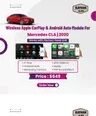 Wireless Apple CarPlay & Android Auto Module – Mercedes CLA (2020)