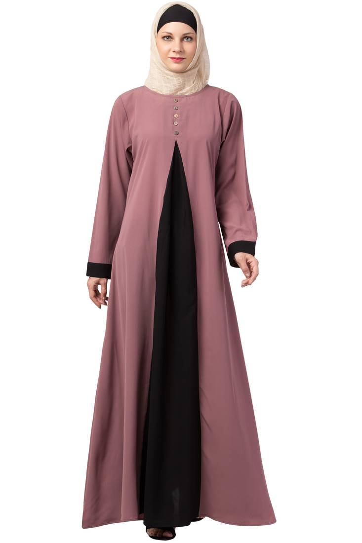 Pink Abaya for Women – Elegant Mirraw Abaya with 15% Discount