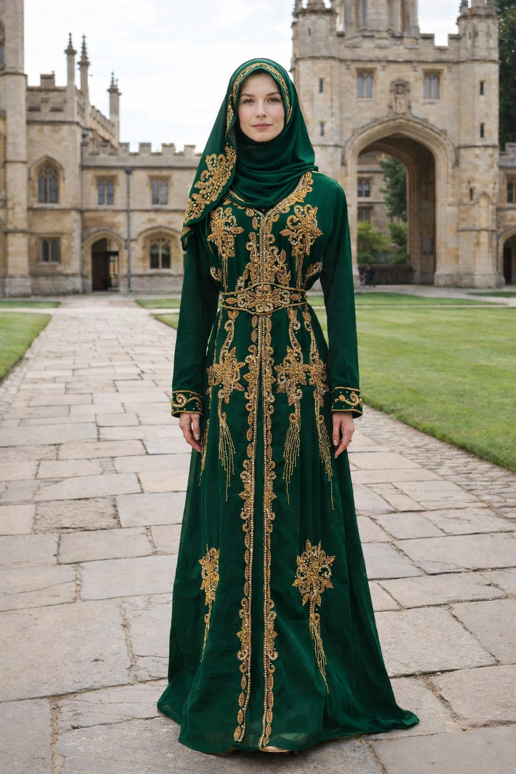 Embroidered Kaftan Dress | Stylish Abaya for Kaftan 35% Off Today