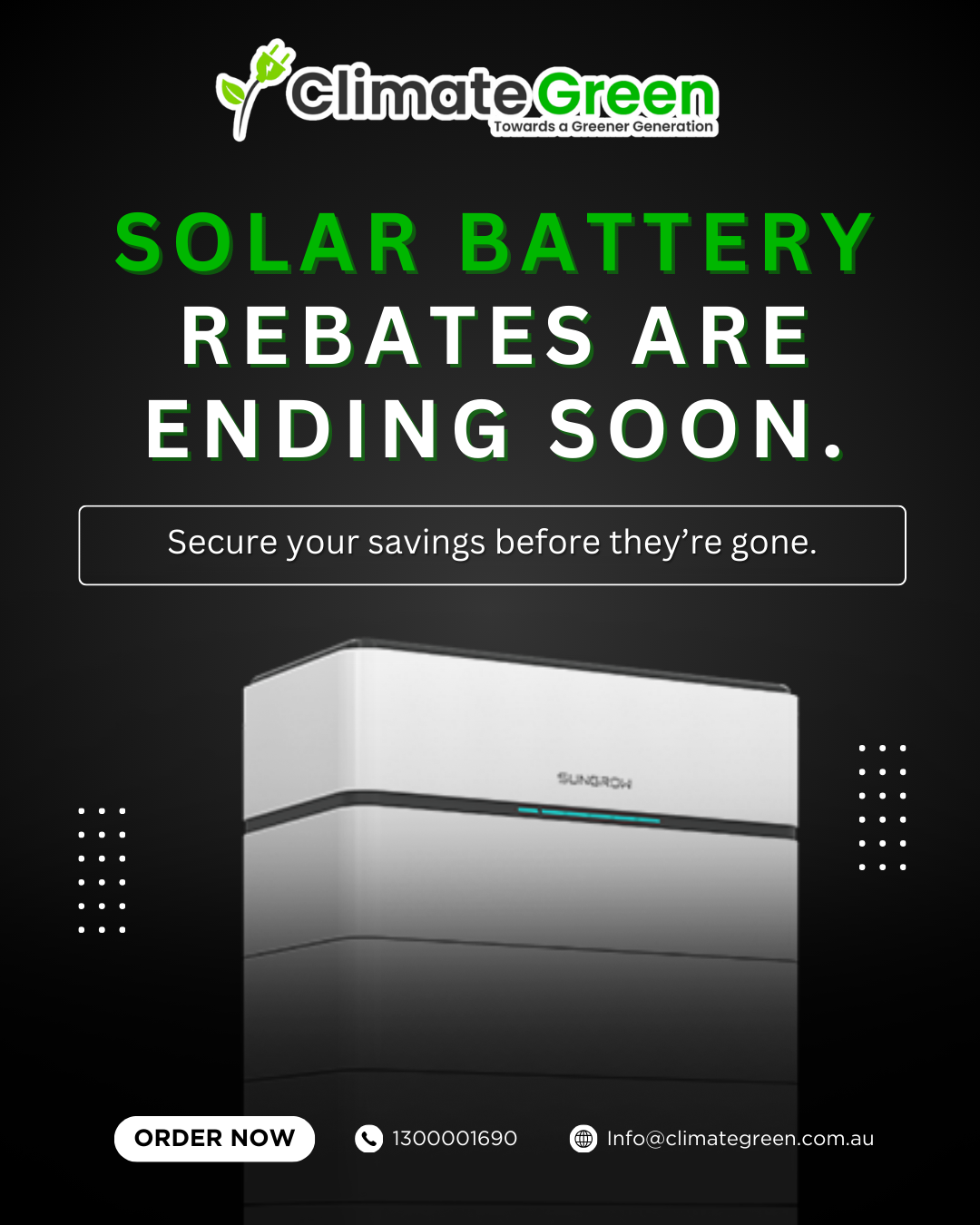 Solar Battery Rebates Ending Soon – Act Now!