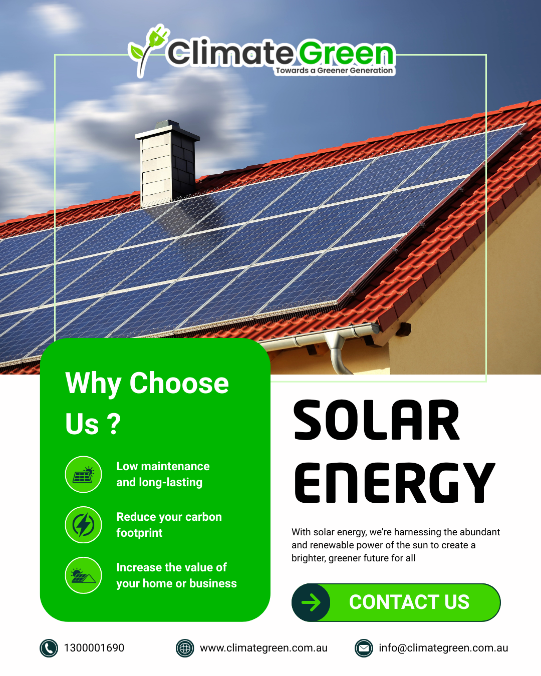 SOLAR ENERGY INSTALLATION – MELBOURNE