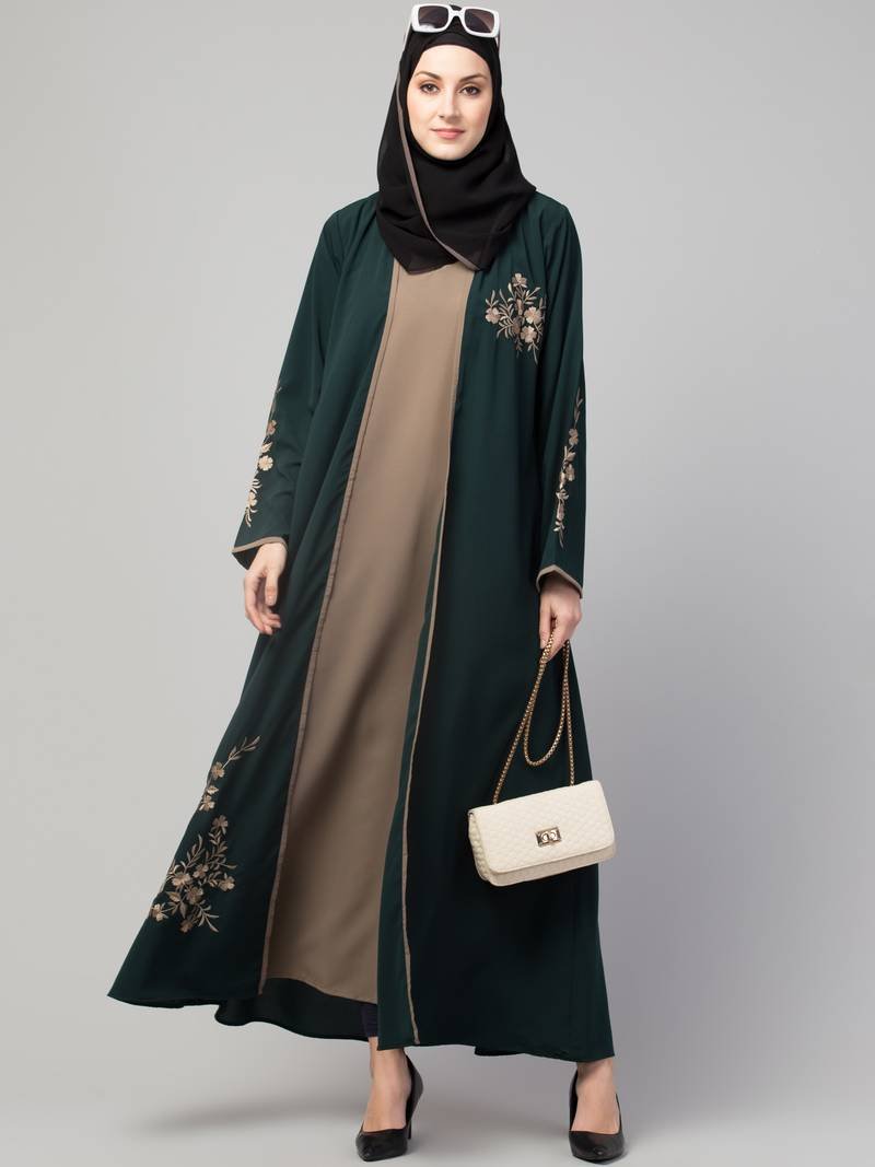 Embroidered Abaya for Women | Elegant Abaya Dress 35% Off Today