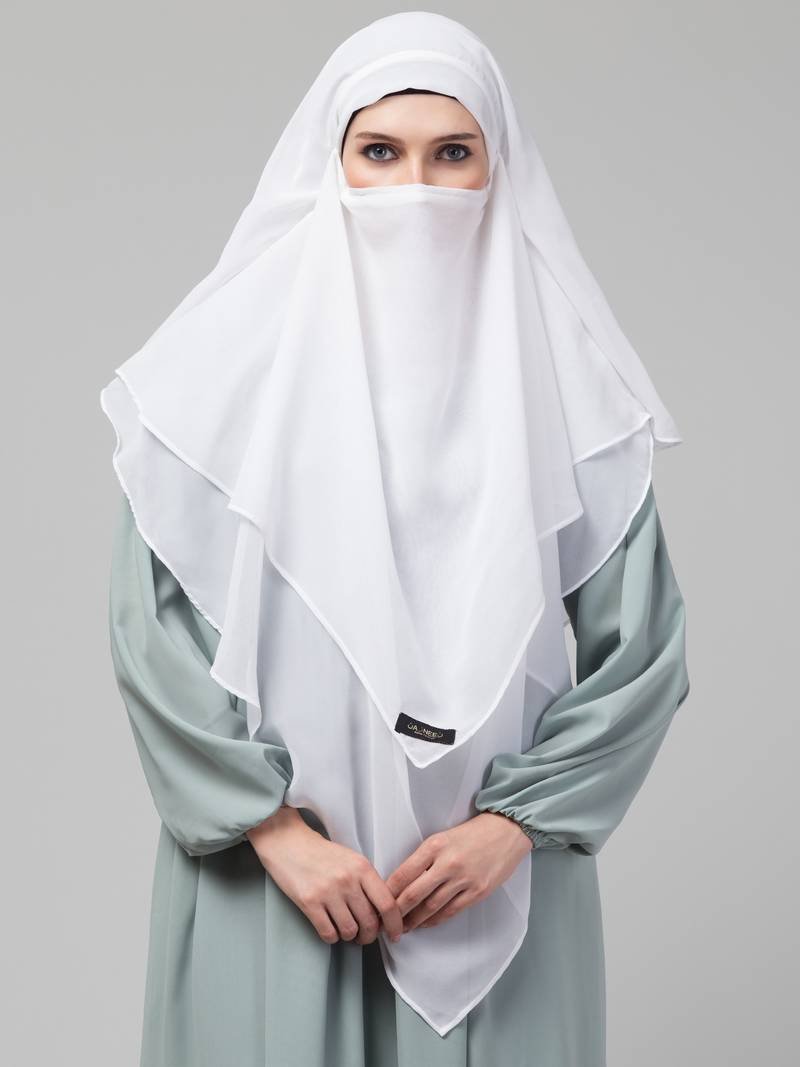 White Hijab Scarf for Women | Stylish Hijab 30% Off Today