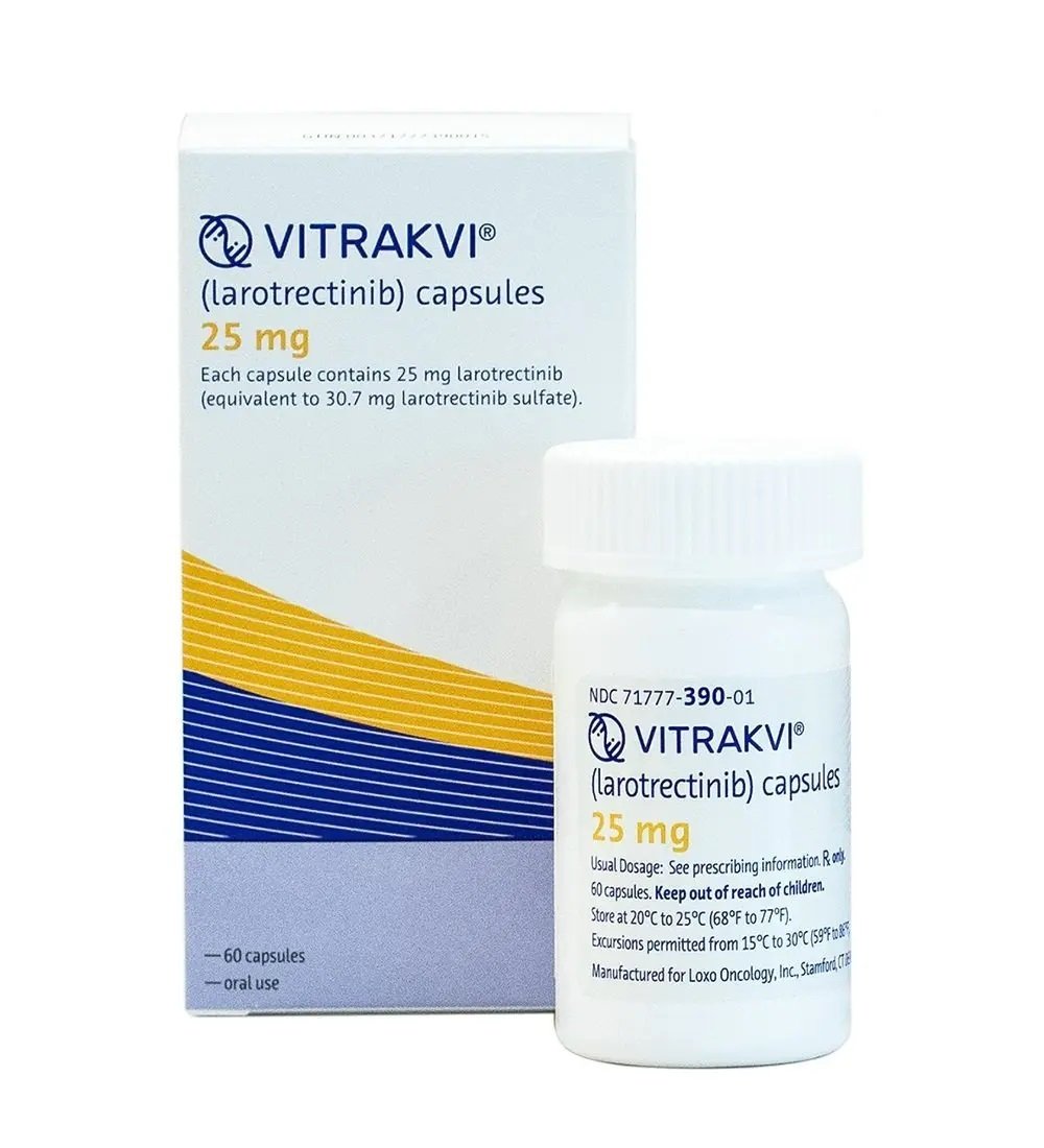 Buy Vitrakvi Capsule in solid tumor with NTRK gene fusion