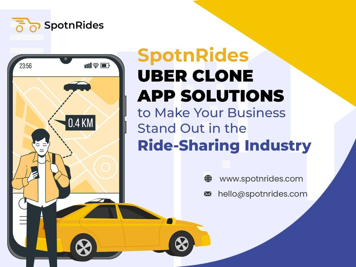 Launch AI-Powered Uber Clone App with SpotnRides