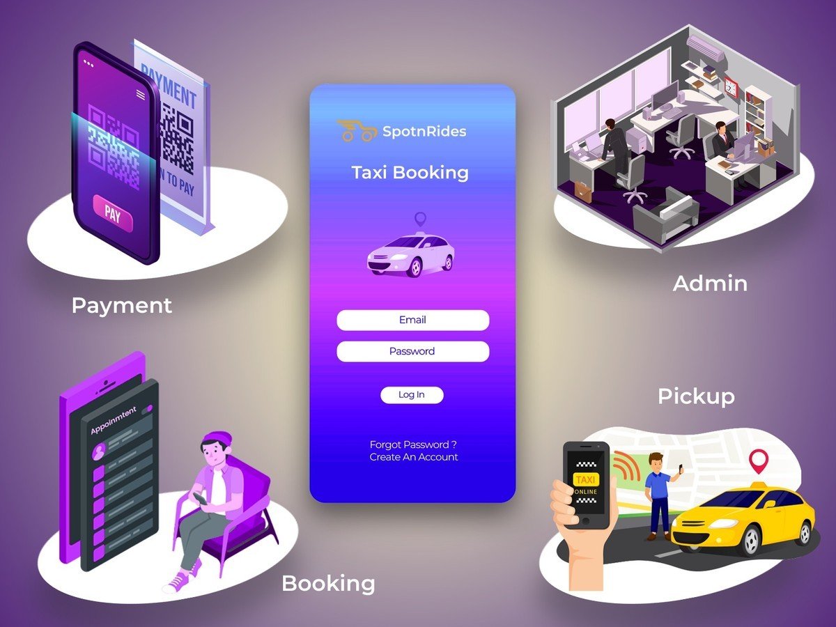 SpotnRides Uber Clone App – Smart Taxi Booking Software for Growth