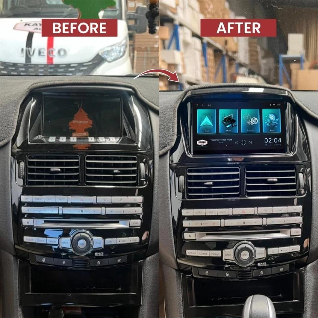 Car Stereo wih SatNav for Ford Falcon FG MK1 to MK2 Unit upgrade + Fascia ktit